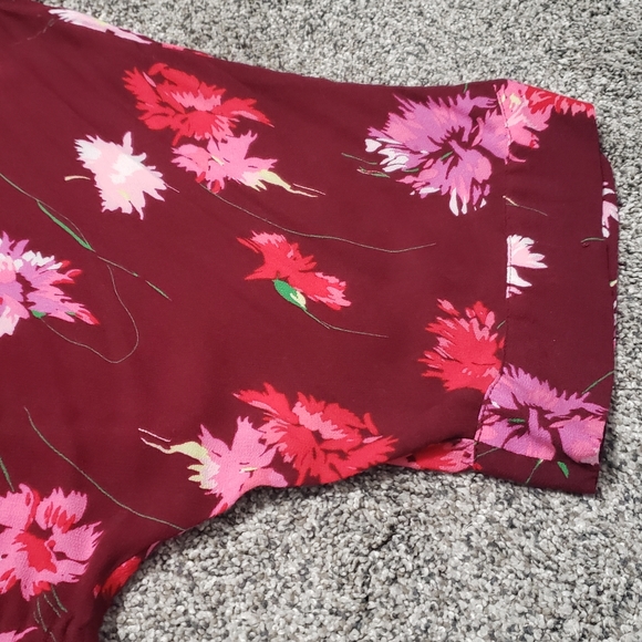 Express Floral Kimono Inspired Cover Up - Picture 5 of 11